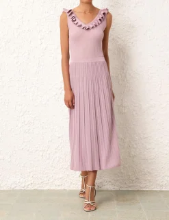 ZIMMERMANN Knitwear<August Frill V-Neck Top