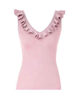 ZIMMERMANN Clothing<August Frill V-Neck Top