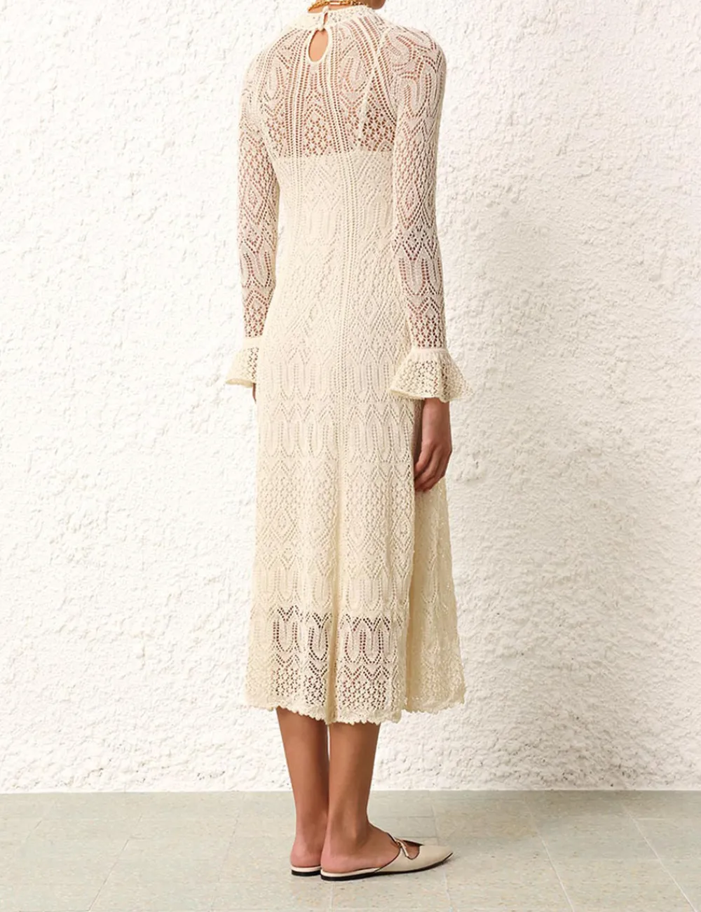 ZIMMERMANN Clothing<August Lace Knit Dress