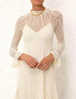 ZIMMERMANN Clothing<August Lace Knit Dress