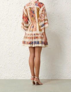 ZIMMERMANN Dresses & Coverups<August Lace Trimmed Mini Dress