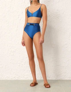ZIMMERMANN Bikinis<August Link High Waist Pant
