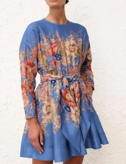 ZIMMERMANN Dresses & Coverups<August Long Sleeve Mini Dress