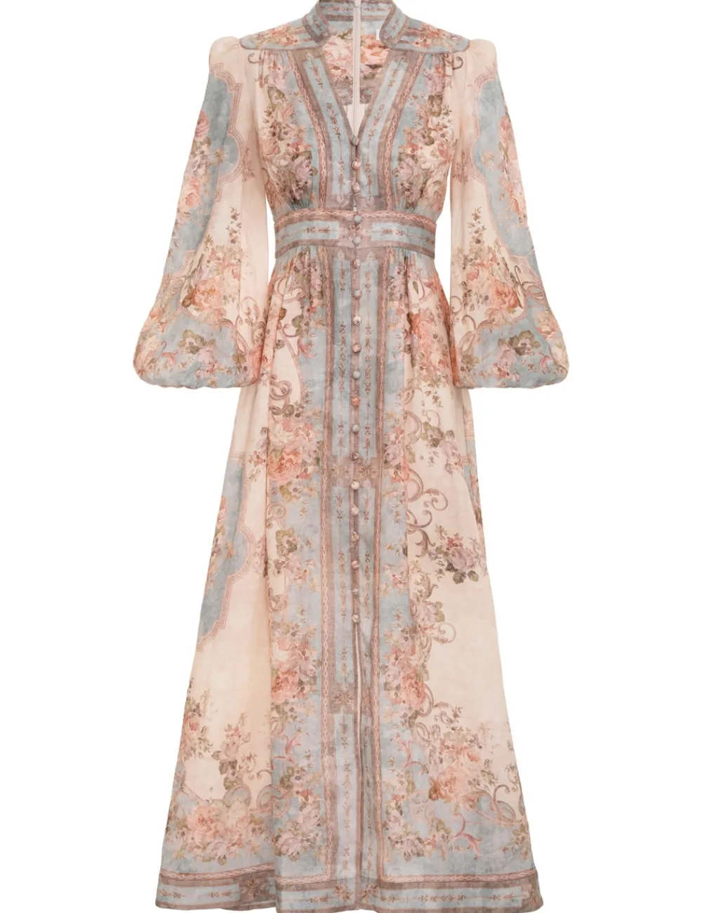 ZIMMERMANN Clothing<August Plunge Midi Dress