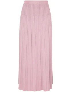 ZIMMERMANN Skirts<August Rib Midi Skirt