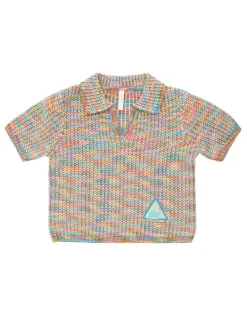 ZIMMERMANN Clothing<August Textured Knit Polo