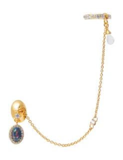 ZIMMERMANN Earrings<Austral Draped Huggie