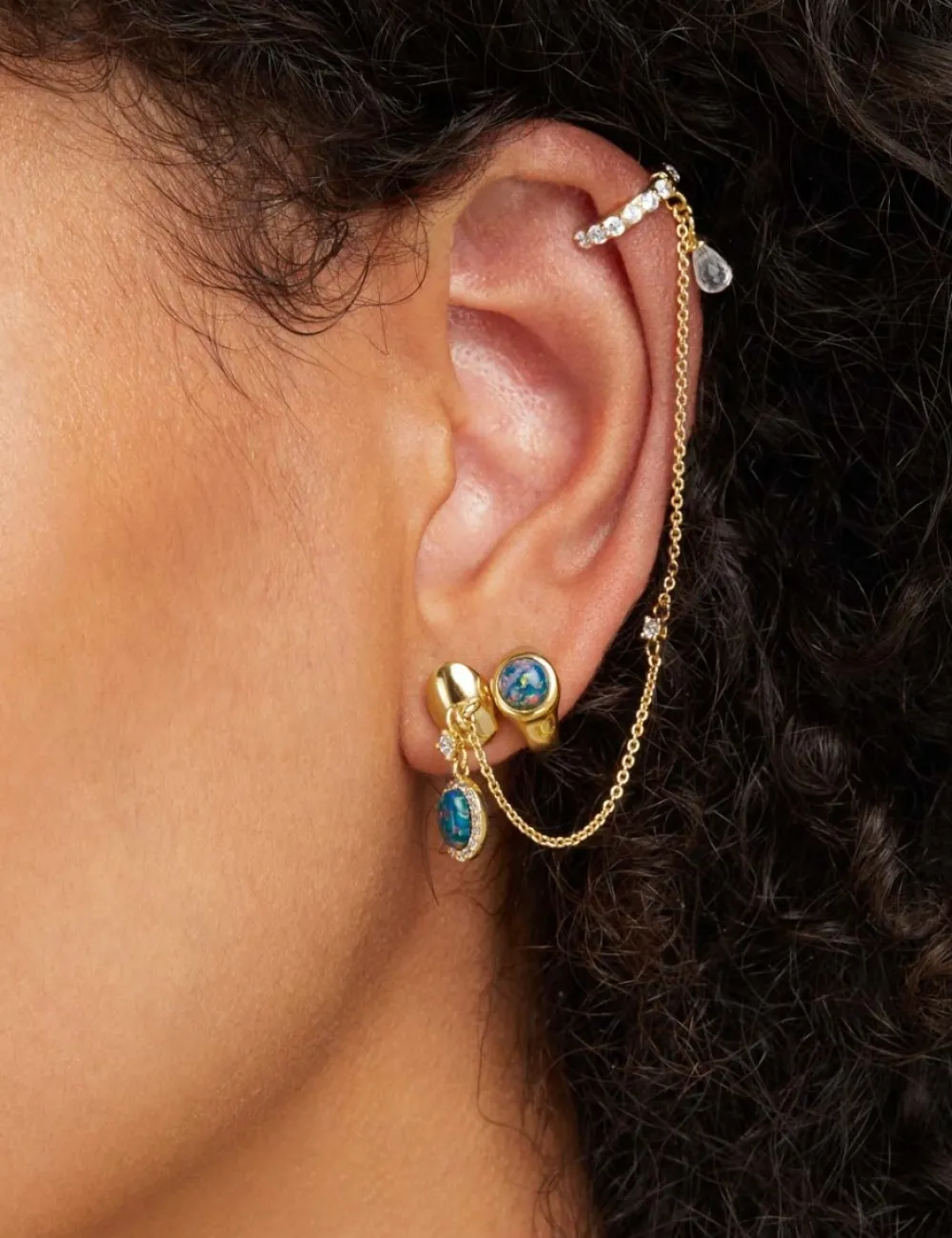 ZIMMERMANN Luminosity<Austral Mini Signet Hoop