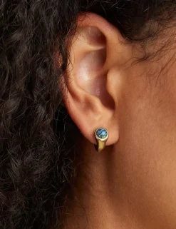 ZIMMERMANN Earrings<Austral Mini Signet Hoop