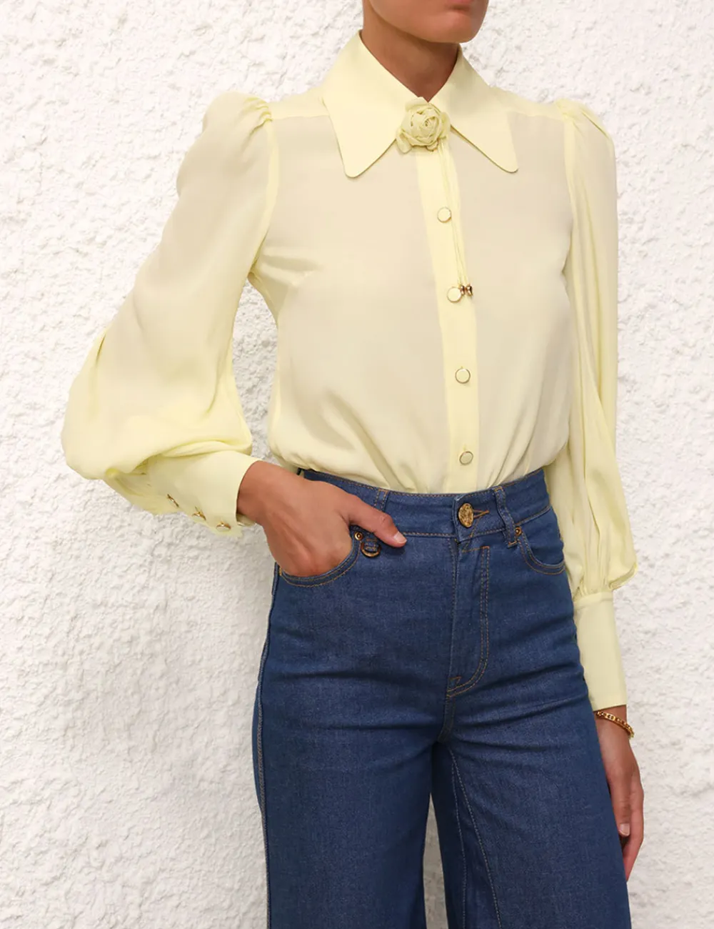 ZIMMERMANN Tops<Blouson Shirt