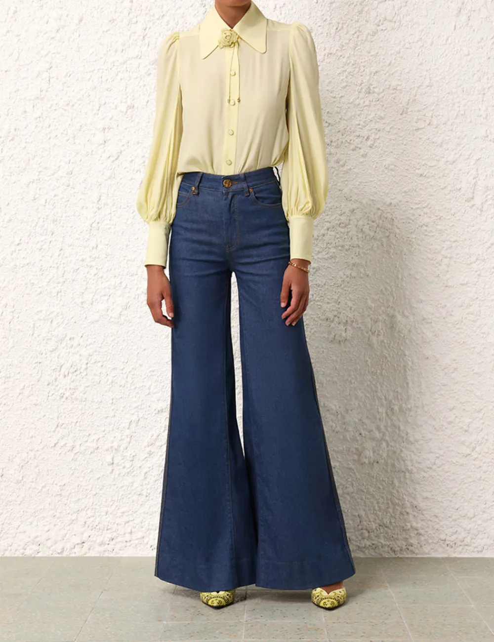 ZIMMERMANN Tops<Blouson Shirt