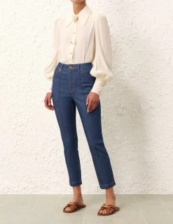 ZIMMERMANN Tops<Blouson Shirt