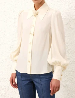 ZIMMERMANN Tops<Blouson Shirt