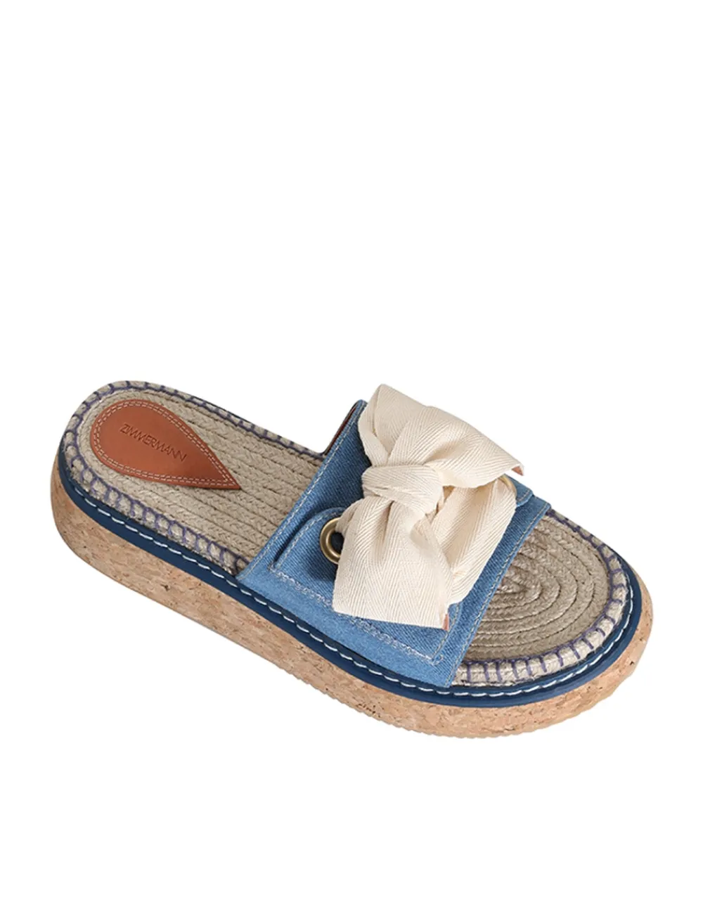 ZIMMERMANN Shoes<Bow Flatform Espadrille