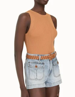 ZIMMERMANN Accessories<Braided Leather Jean Belt