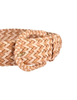 ZIMMERMANN Belts<Braided Leather Waist Belt
