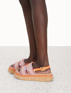 ZIMMERMANN Shoes<Braided Strap Flatform