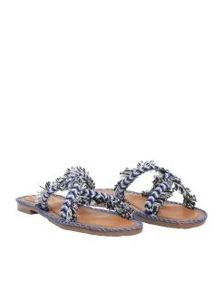 ZIMMERMANN Sandals<Braided Strap Sandal