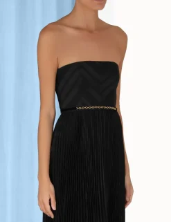 ZIMMERMANN Luminosity<Burnout Pleated Dress