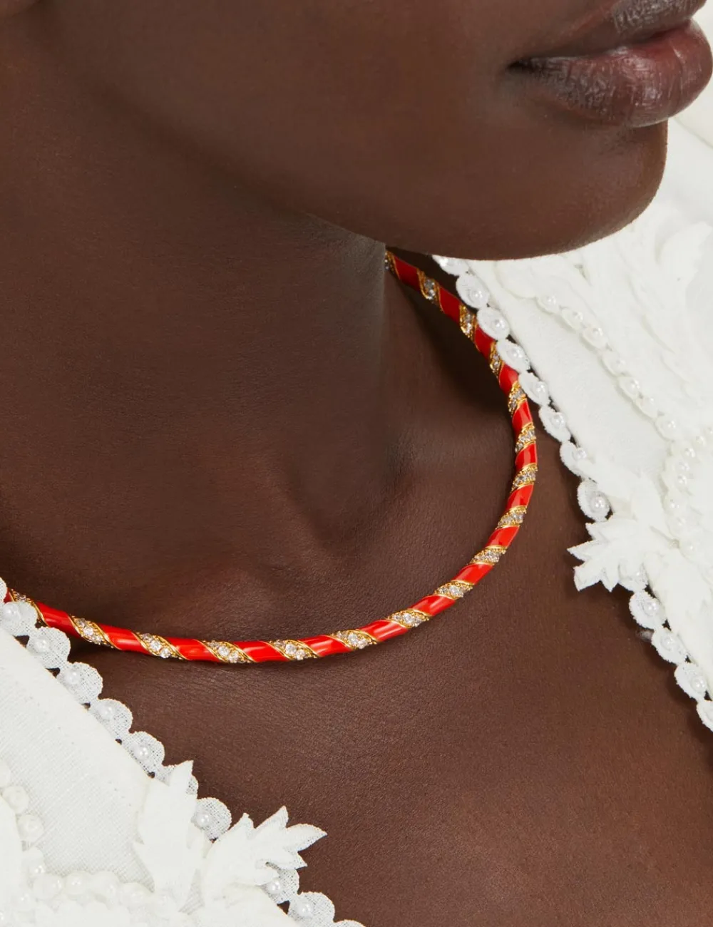 ZIMMERMANN Accessories<Candy Stripe Pave Choker