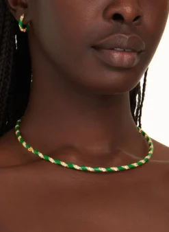 ZIMMERMANN Necklaces<Candy Stripe Pave Choker