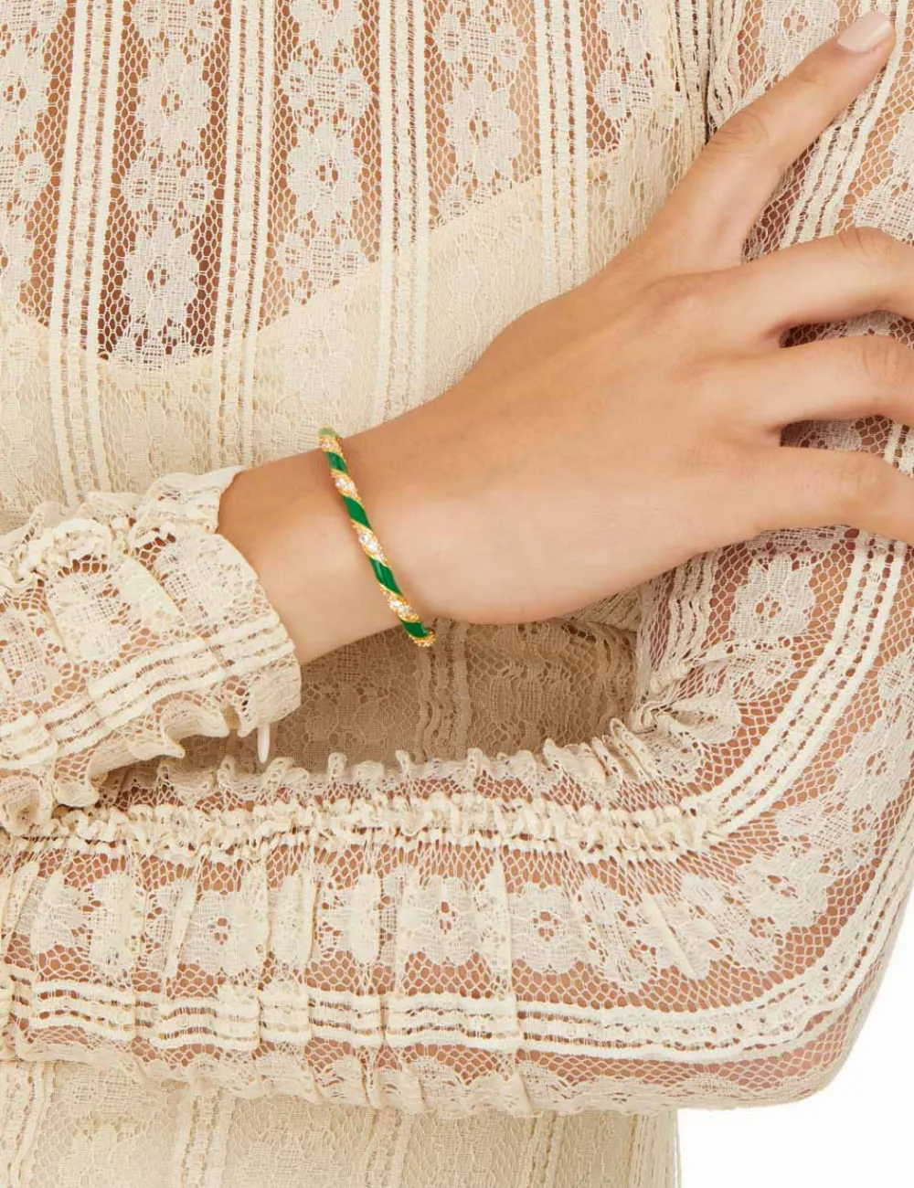 ZIMMERMANN Jewellery<Candy Stripe Pave Cuff