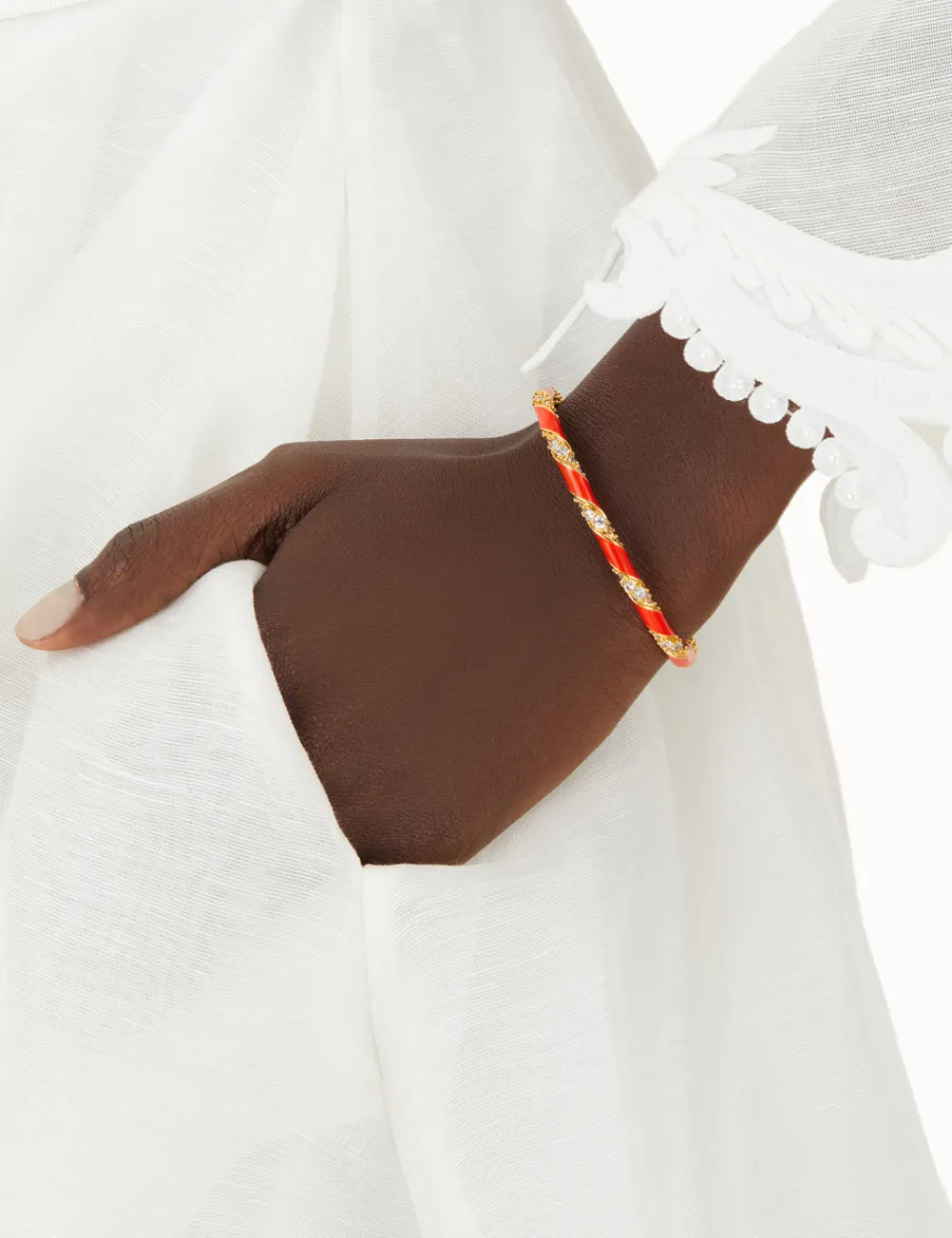 ZIMMERMANN Bracelets<Candy Stripe Pave Cuff