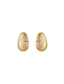 ZIMMERMANN Form & Light<Carved Pave Hoops