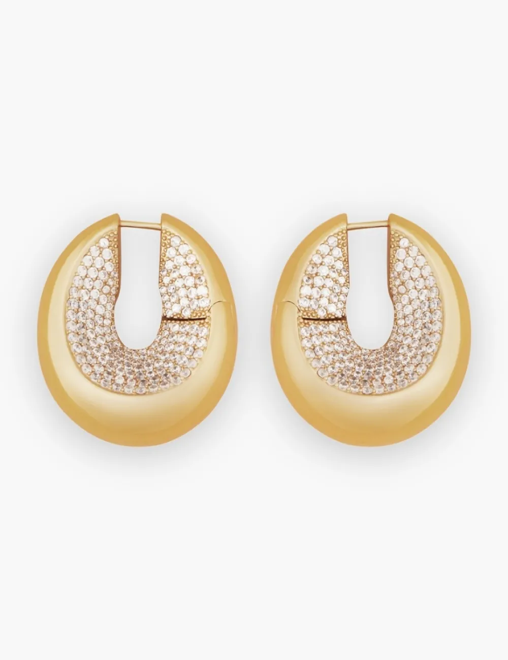 ZIMMERMANN Earrings<Carved Pave Hoops