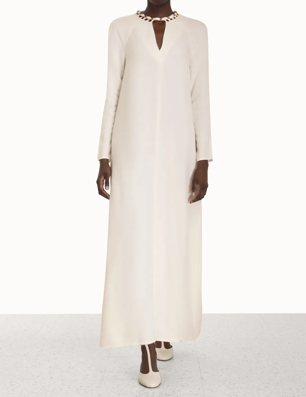 ZIMMERMANN Dresses<Chain Embellished Maxi