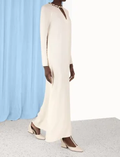 ZIMMERMANN Dresses<Chain Embellished Maxi