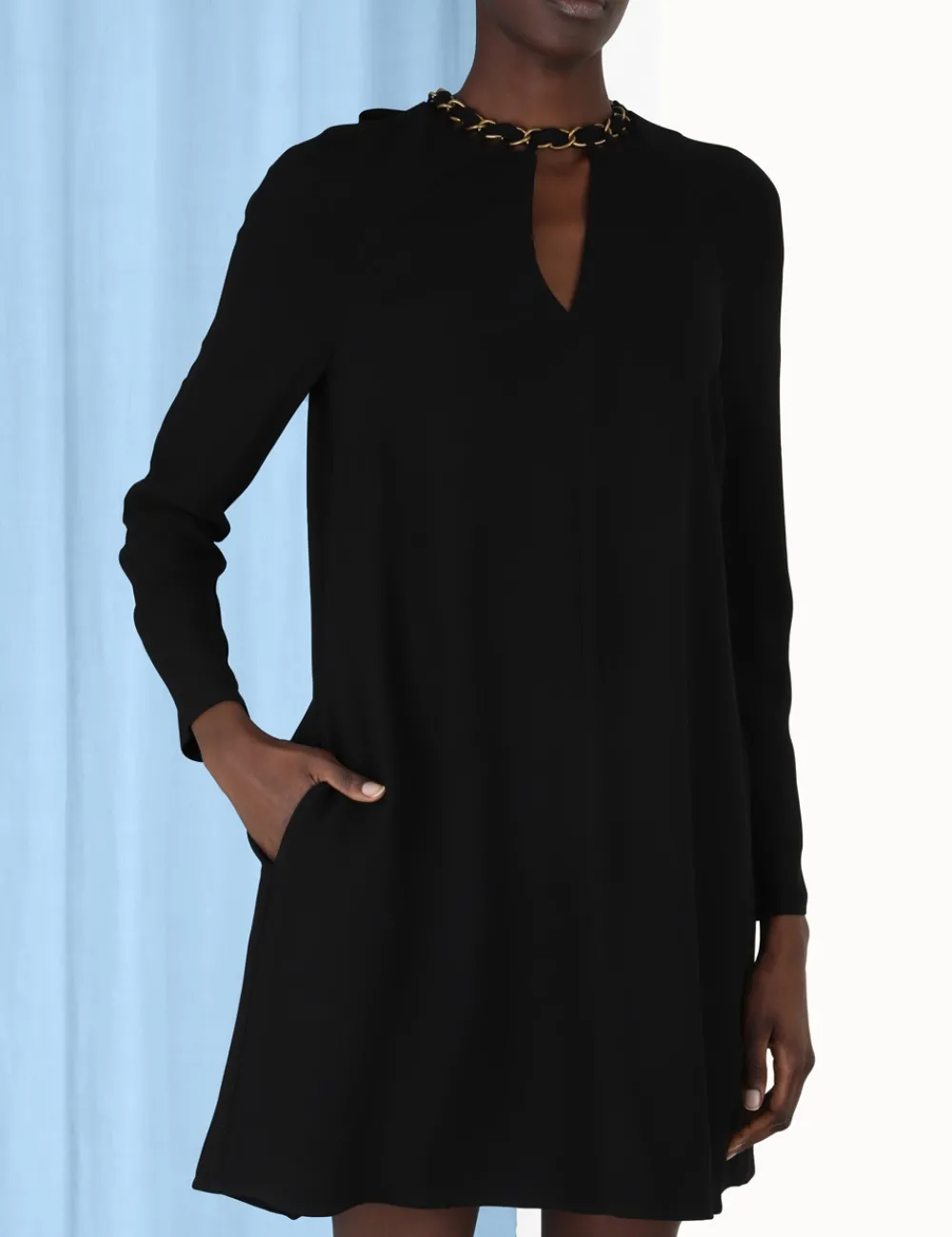 ZIMMERMANN Dresses<Chain Embellished Mini Dress