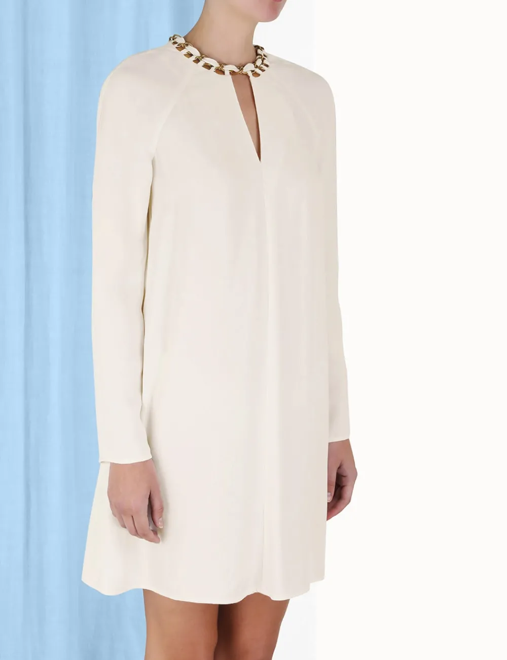 ZIMMERMANN Luminosity<Chain Embellished Mini Dress