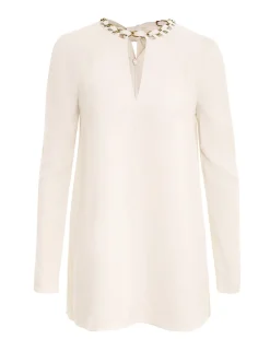 ZIMMERMANN Luminosity<Chain Embellished Tunic Top