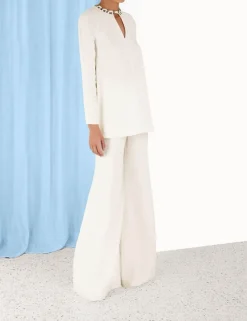 ZIMMERMANN Luminosity<Chain Embellished Tunic Top