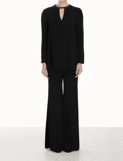 ZIMMERMANN Luminosity<Chain Embellished Tunic Top