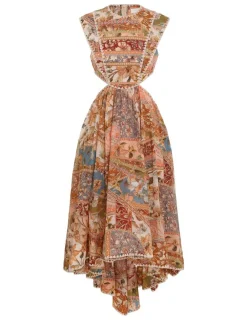 ZIMMERMANN Dresses & Coverups<Chintz Asymmetric Dress