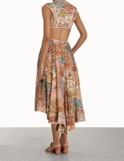 ZIMMERMANN Dresses & Coverups<Chintz Asymmetric Dress