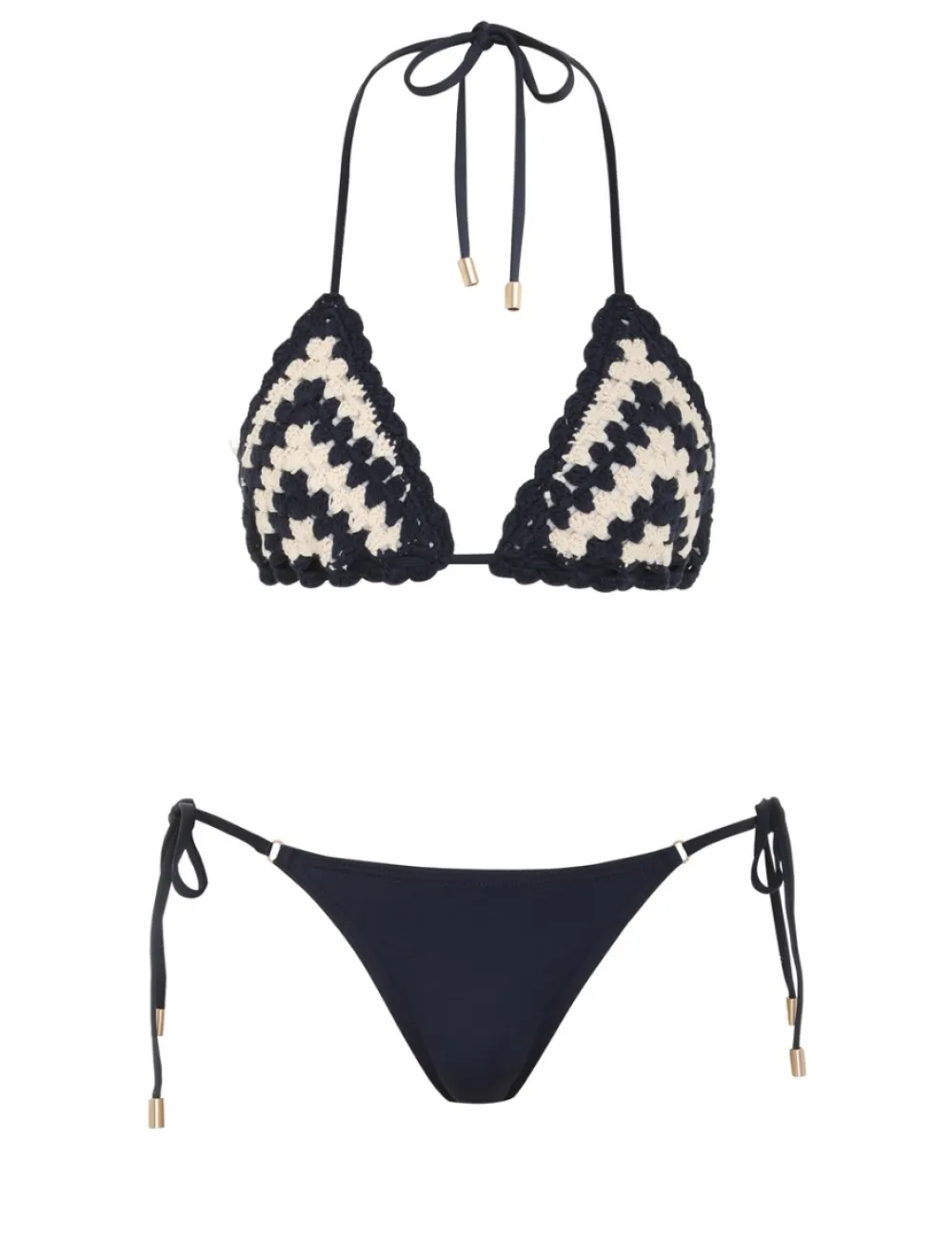 ZIMMERMANN Bikinis<Chintz Chevron Crochet Bikini