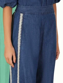 ZIMMERMANN Clothing<Chintz Denim Harem Pant