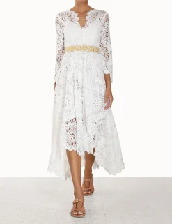 ZIMMERMANN Clothing<Chintz Doily Lace Dress
