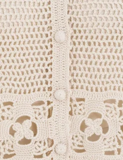 ZIMMERMANN Tops<Chintz Hand Crochet Shirt