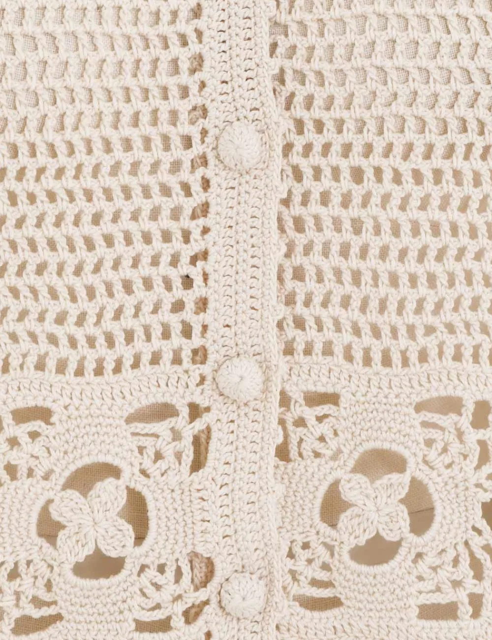 ZIMMERMANN Knitwear<Chintz Hand Crochet Shirt