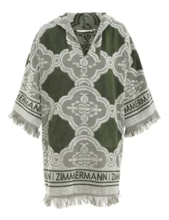 ZIMMERMANN Clothing<Chintz Hooded Towel Mini Dress