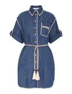 ZIMMERMANN Dresses & Coverups<Chintz Mini Shirt Dress