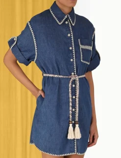 ZIMMERMANN Dresses & Coverups<Chintz Mini Shirt Dress