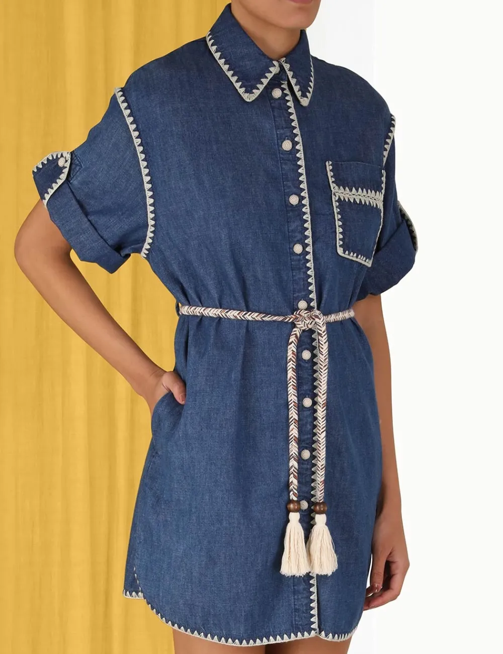 ZIMMERMANN Dresses & Coverups<Chintz Mini Shirt Dress