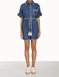 ZIMMERMANN Clothing<Chintz Mini Shirt Dress