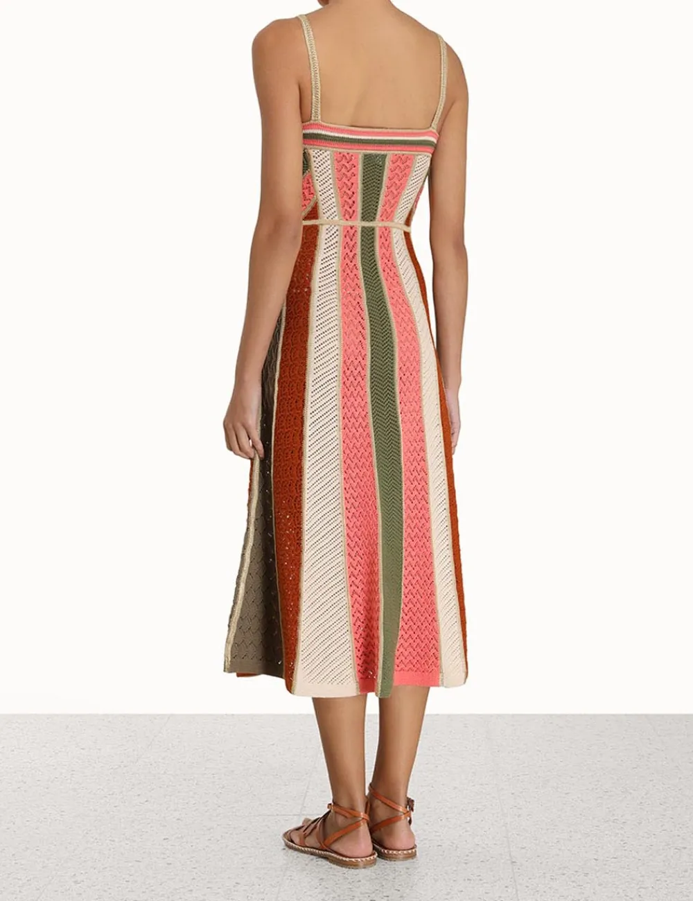 ZIMMERMANN Dresses & Coverups<Chintz Panelled Midi Dress