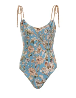 ZIMMERMANN One Pieces<Chintz Rope Trim Scoop 1Pc